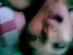 After fucking her missionary style, I came on her body.
